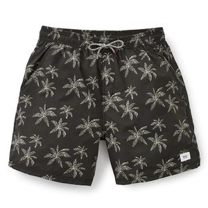 Katin - Mai Tai Volley Swim Trunks- Black Wash - M